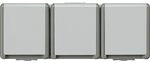 Siemens - 5UB4731 Delta Schuko-Steckdosen 3-Fach Waagerecht