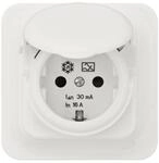 Gewiss GW95924 FI-Steckdose mit Abdeckung