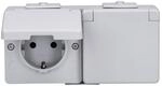 Jung Steckdose SCHUKO 622WW 2fach waagerecht
