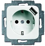 Busch-Jaeger 20EUCBUSB-214 BUSC 20 EUCBUSB-214 Schuko Usb-Steckdose Reflex Si