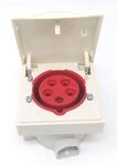 Walther Werke Wandsteckdose 416 16A 5p. 400V 6h IP44 MONDO