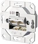 BTR Blumberger METZ CONNECT E-DAT C6 Anschlussdose UP0 zweifach