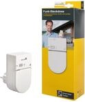 Schellenberg 20034 Funk-Steckdose Smart Home Zwischensteckdose Au&szlig;enbereich, Wei&szlig;