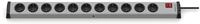 Ehmann 0201x00112301 Steckdosenleiste Universal mit Schalter, 11-Fach, 1,5 m