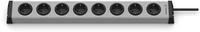 EHMANN 0200x00082301 Steckdosenleiste Universal 8-Fach, 1,5 m Zuleitung