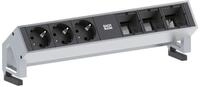 Bachmann 902.402 DESK2 3X Schutzkontakt 3X ABD GST18 INOX