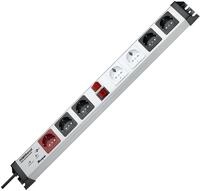 Kopp 227620016 Powerversal Steckdosenleiste 1+2+2x2-fach, mit Master-Slave mit