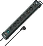 Brennenstuhl Premium-Line Steckdosenleiste 8-Fach (Mehrfachsteckdose mit Schalter und