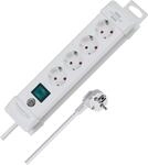 Brennenstuhl Premium-Line, Steckdosenleiste 4-Fach (Steckerleiste mit Schalter...