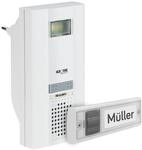 Grothe 1502005 Funkgong Steckdosen Set, 6 Melodien Mistral 400, 230 V, Wei&szlig;