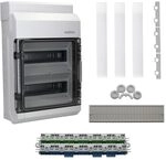 Hensel KV2524 2-reihig 24TE KV-Sicherungskasten Aufputz Automatengeh&auml;use IP 54 grau