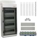 Hensel KV4548 4-reihig 48TE KV-Sicherungskasten Aufputz Automatengeh&auml;use IP 54