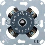 Jung Schaltuhr 2-polig 15 Minuten 11015, Silber