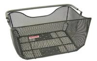 Pletscher Deluxe Hinterradkorb, Schwarz, 40x31x22cm