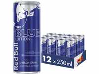Red Bull Energy Drink Heidelbeere Dosen Getränke Blue Edition 12er Palette,...