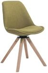 CLP Retrostuhl Troyes Square Mit Stoffbezug Und Hochwertiger Polsterung I...