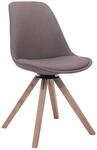 CLP Retrostuhl Troyes Square Mit Stoffbezug Und Hochwertiger Polsterung I...
