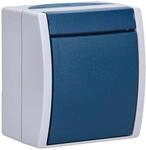 Busch-Jaeger 2601/7 W-53 Wippschalter Kreuzschaltung (Thermoplast) Grau ocean&reg;...