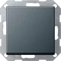 Gira 012628 Tast-Wechselschalter ST55 anthrazit, 012628