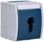 Busch-Jaeger 2733 SLW-53 Schl&uuml;sselschalter Ausschaltung, 1-polig (Thermoplast)...