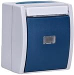 Busch-Jaeger 2621 WN-53-201 Wipptaster Schlie&szlig;er Grau ocean | IP 44...