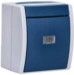 Busch-Jaeger 2621 WGL-53 Wipptaster Schlie&szlig;er (Thermoplast) Grau Ocean&reg; (IP...