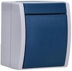 Busch-Jaeger 2621 W-53 Wipptaster Schlie&szlig;er (Thermoplast) Grau ocean&reg; (IP 44)
