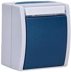Busch-Jaeger 2601/6 WN-53 Wippschalter Aus- und Wechselschaltung (Thermoplast)...