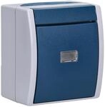 Busch-Jaeger 2601/6 WGL-53 Wippschalter Aus- und Wechselschaltung (Thermoplast)...