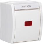 Busch-Jaeger 2601/6 SKWNH-54 Wippkontrollschalter/Heizungsschalter Aus- und