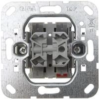 Gira 010500 Wippschalter Serien Einsatz, silber