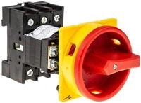 Eaton P1-25 Trennschalter 3-polig 25A R&uuml;ckwand Rot IP 65 13kW 440V ac 3-phasig