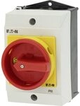 Eaton 207145 x Hauptschalter, 1-polig, 20 A, NOT-AUS-Funktion, 90 &deg;, abschlie&szlig;bar