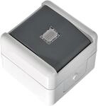 JUNG AP-Taster 831W 1-pol. Schlie&szlig;er IP 44 WG 8001S