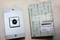 Eaton 215224 Umschalter, Kontakte: 8, 32 A, Frontschild: Netz-0-Notstrom, 45 Grad,