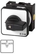 Eaton 034110 Umschalter, Kontakte: 4, 20 A, Frontschild: Hand-0-Auto, 45 Grad,