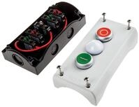 Eaton RMQ Titan M22 Drucktaster-Steuerstation Rot/Wei&szlig;/Gr&uuml;n O/Lampe/I Kunststoff,