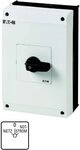 Eaton 207237 Umschalter, Kontakte: 8, 63 A, Frontschild: Netz-0-Notstrom, 45 Grad,
