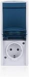 Busch-Jaeger 2601/6/20 EBW-53 Kombination SCHUKO&reg; Steckdose, mit Wippschalter...