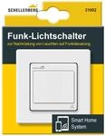 Schellenberg 21002 Funk-Lichtschalter Smart Home, Wei&szlig;, f&uuml;r Unterputz Montage,