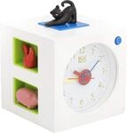 KOOKOO KidsAlarm Wei&szlig;, Kinderwecker mit 5 Bauernhoftieren und echten Aufnahmen