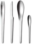 George Jensen GJ 283706 Besteck Set Matt, 24 St&uuml;ck, Edelstahl, Stainless Steel, 4,3
