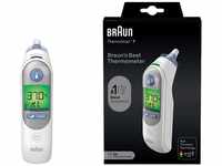 Braun ThermoScan 7 Ohrthermometer (Age Precision, farbcodierte Temperaturanzeige,