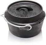 Petromax Feuertopf ft1 - Dutch Oven mit planem Boden f&uuml;r alle Herdarten,...