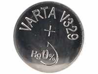 VARTA Batterien V329/SR731 Knopfzelle, 1 Stück, Silver Coin, 1,55V, für