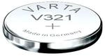 Varta 0321101111 Silber-Oxid Uhrenzelle, V321 (SR65), 1,55 Volt, 13 mAh
