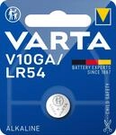 VARTA Batterien V10GA/LR54 Knopfzelle, 1 St&uuml;ck, Alkaline Special, 1,5V,
