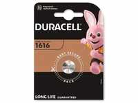 Duracell 5000394030336 DL1616 3V Lithium Knopfzellenbatterie 1-er Pack metallic