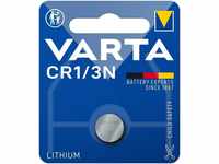 VARTA Batterien Knopfzelle CR1/3N, 1 Stück, Lithium Coin, 3V, kindersichere