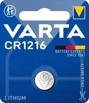 VARTA Batterien Knopfzelle CR1216, 1 St&uuml;ck, Lithium Coin, 3V, kindersichere